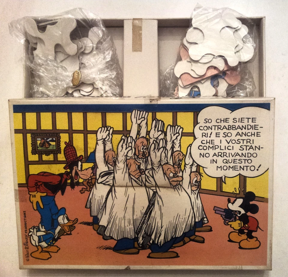 Walt Disney's Topolino  *  PUZZLE - VINTAGE ANNI '80 * Multi Print Art.760 - Immagine 1 di 1