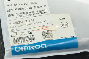 Omron Photoelectric Switch Fiber Unit E32-T14L New - Picture 1 of 1