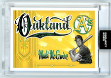 2020 Topps Project 2020 #111 Mark McGwire /9169* Mister Cartoon - NM-MT