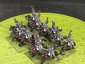 15mm Painted Napoleonic French Hussar  Regiment (12 Riders/12 Horse) Superb - Picture 1 of 5