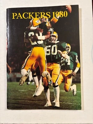 1980 Green Bay Packers NFL Football Media Guide V Nice High Grade Excellent Cond - Image 1 of 2
