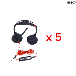 Plantronics Poly C5220T Double Casque avec Adaptateur USB-A C5220 Lot de 5 E5307 - Photo 1 sur 18