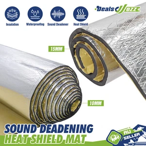 10mm/15mm Heat Shield Sound Damping Material Auto Firewall Hood Trunk Insulation - Picture 1 of 21