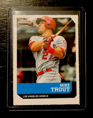Mike Trout Rare SI for Kids Sports Illustrated Baseball Card 2017 LA Angels NM+ - Image 1 of 4