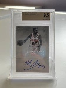 2018-19 Panini Encased Mikal Bridges Rookie Auto BGS 9.5 #/75 HOT RC🔥📈 - Picture 1 of 3