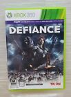 Defiance (Microsoft Xbox 360, 2013) complet dans sa boîte avec manuel et cartes postales