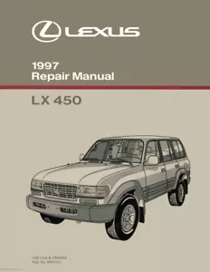 1997 Lexus LX 450 Shop Service Repair Manual - Picture 1 of 1