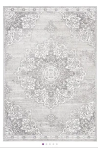 Gray & Ivory Meredith Brentwood hallway runner rug Size 2’x8’ - Picture 1 of 3