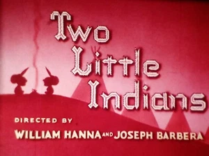 Tom And Jerry - Two Little Indians, Reddish Color, 1952, 16mm, 400ft Reel - Picture 1 of 7