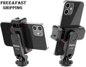 ULANZI Phone Tripod Mount ST-06S, New Universal Smartphone Mount Adapter With 2 - Picture 1 of 6