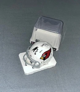 KYLER MURRAY & MARVIN HARRISON JR. SIGNED ARIZONA CARDINALS MINI HELMET - Picture 1 of 1