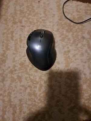 Logitech M-RCR147 Black 10-Button 2.4GHz Bluetooth Wireless Cordless Laser Mouse - Image 1 of 3