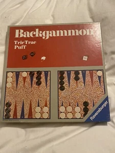 Brettspiel,Backgammon, Retro, Vintage, Ravensburger, Komplett, Gebraucht - Bild 1 von 6