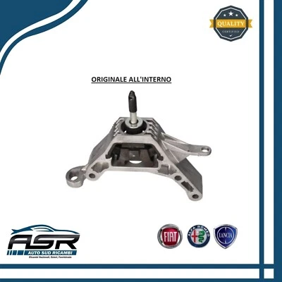 SUPPORTO SOSPENSIONE MOTORE LATO SINISTRO FIAT 5OOL 0.9 ( ORIGINALE ALL'INTERNO) - Immagine 1 di 2
