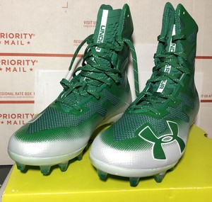 all green under armour cleats