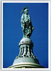 The Statue Of Freedom Capital Dome Washington Dc Vintage Postcard Continental