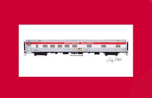 Southern Pacific Birch Grove AAPRCO 11""x17"" Estampado enmarañado Andy Fletcher firmado - Imagen 1 de 1