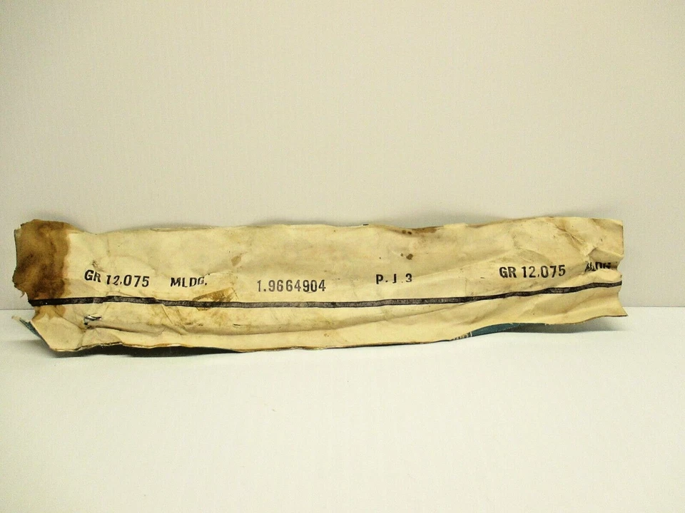 NOS 1973-1977 PONTIAC GRAND PRIX LH Pillar Scalp Molding Trim Chrome GM #9664904 - Image 1 of 4