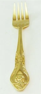 Lifetime Gold Elektroplattierung Königshaus Salatgabel(n) - Picture 1 of 8