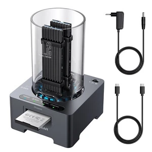 GRAUGEAR - 3 in 1 - Docking Station M.2 NVMe, SATA, CFexpress B, USB 3.2 Gen2 - Bild 1 von 12