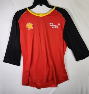 Shell V-Power Nitro+ Employee Uniform Shirt Mens Medium - Picture 1 of 7