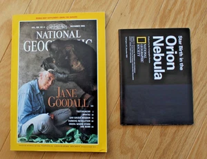 National Geographic December 1995 & Map; Jane Goodall; Orion; Manta; Teotihuacan - Picture 1 of 23