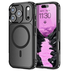 Funda para iPhone 17 Pro Max/17 Air MagSafe magnética a prueba de golpes cubierta de alta resistencia - Imagen 1 de 11