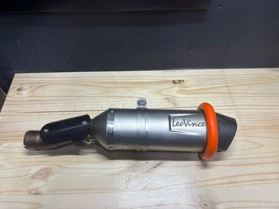14363EU TERMINALE SCARICO COMPLETO LEOVINCE LV ONE EVO KTM 690 SMC R 2024 - Immagine 1 di 4