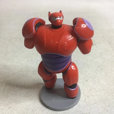 Disney Big Hero 6 Baymax Armadura Roja Figura Juguete 4.5” Decoración de Pasteles PVC Foto 1 de 4