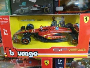 FORMULA 1 FERRARI SF-24  1:43 CHARLES LECLERC MONZA GP WIN  - BURAGO - Imagen 1 de 1