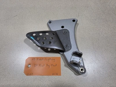 Pie delantero derecho Buell Lightning Firebolt XB9 XB12 montaje de reposapiés #NV-26 Foto 1 de 4