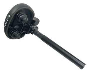 Asiento de bicicleta eléctrica plegable Wallke de 9" asiento de bicicleta Wallke - tija de sillín Wallke de 1,25" DIA - Imagen 1 de 6