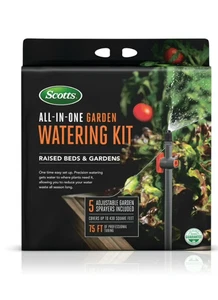 NEW UNOPENED Scotts All-in-One Garden Watering Kit - RAISED BEDS & GARDENS - Picture 1 of 5