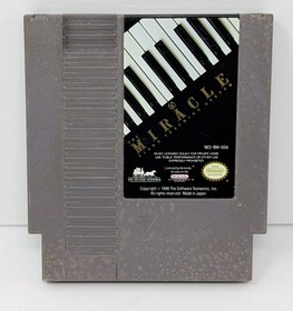 Miracle Piano Teaching System (Nintendo NES, 1990) Authentic - Tested & Working!