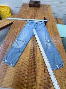 Mother Looker Ankle Chew Distressed Size 30 T5 - Picture 1 of 7