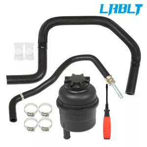 LABLT Power Steering Reservoir & Hose Kit For 1987-2010 BMW 325i 525i 528i 550i - Foto 1 di 13