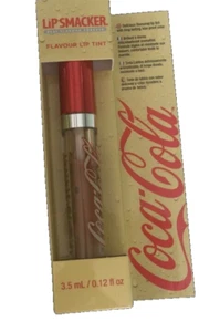 Lip Smacker Flavour Kiss Proof Lip Tint Gloss Vanilla CocaCola 3.5 mL .12 fl oz - Picture 1 of 12