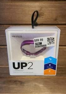 UP2 by Jawbone Sleep and Activity Tracker Bluetooth Wristband Fitness - Black - Picture 1 of 6