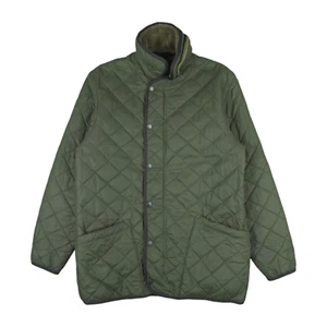 Vintage Barbour Polar Quilt Heavy Jacket Mens Small - Picture 1 of 16