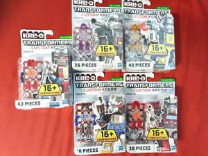 KRE-O TRANSFORMERS FIGURES LEGO LOT of 5 .FREESHIP! - Picture 1 of 5