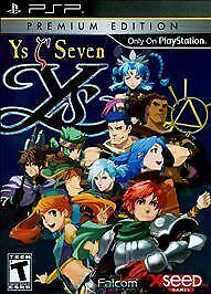 Ys Seven Premium Edition (Sony Playstation Portable, PSP) CLEAN!