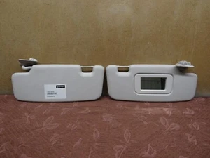 2008-2015 Smart Fortwo Left Right Driver Passenger Sunvisor Sun Visors Pair OEM - Picture 1 of 4