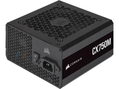 CORSAIR 750W CX750M ATX 80+ BRONZE Certified Semi-Modular Power Supply PSU - Image 1 of 4