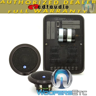 CDT AUDIO AF-256/02BL 2" CAR MID TWEETERS SPEAKERS ACCENT FILL SYSTEM NEW - Image 1 of 4
