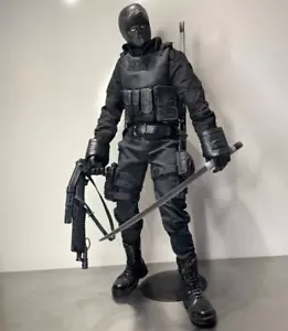 1:6 Custom 3a Ashley Wood POPBOT Golden Dolphin ThreeA Figure w Swords Stand Gun - Picture 1 of 24