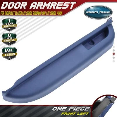 Front Left Door Armrest for Chevy C/K1500 2500 Suburban GMC Yukon Blue 15691223 - Image 1 of 4