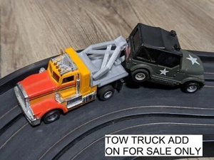 CAMIÓN TYCO SEMI PETERBILT GRÚA PERSONALIZADA PLUMA Y GANCHO HO SLOT CAR ADD ON - Imagen 1 de 9