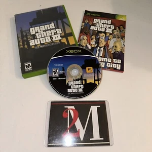Grand Theft Auto III GTA 3 versione Xbox Collection completo con manuale - Foto 1 di 5