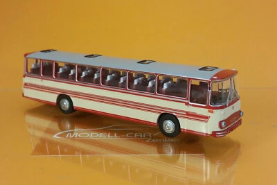 Brekina 59931 Fleischer S5 rot/hellbeige 1973 1:87 NEU Modellauto - Bild 1 von 4