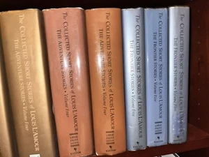 Louis L’Amour Collection Short Story Stories Volumes 1-4 FRONTIER Good Used Cond - Picture 1 of 8